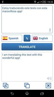 Translator android App screenshot 3